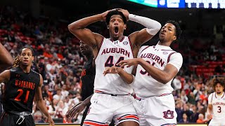 Auburn Mens Basketball  Highlights vs AUM [upl. by Hammel313]