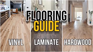 What Flooring is Best LVP  Laminate  Hardwood [upl. by Nafis]