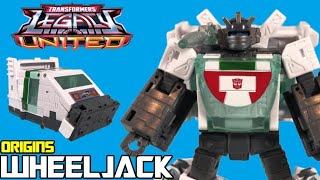 Origins Wheeljack Review  Transformers Legacy United [upl. by Minnnie]