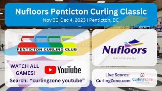 Brendan Bottcher vs Chris Jones  Draw 4  Nufloors Penticton Curling Classic [upl. by Frazer]