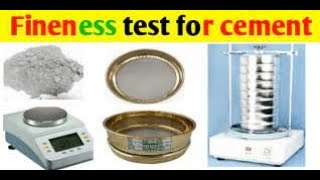 Fineness test of Cement CTampHM LAB Department of Civil Engineering GNIT Hyderabad [upl. by Allwein]