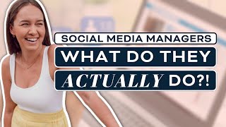 What Does a Social Media Manager ACTUALLY Do  Social Media Management for Beginners [upl. by Pickard]