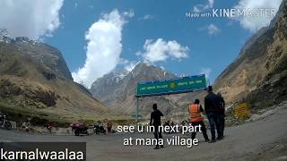 Road trip to Mana the last Indian village  rishikesh  joshimath  auli Part 1 [upl. by Dayir]