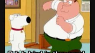 Surfin Bird  The TrashMen  With Lyrics  Family Guy Dance [upl. by Kcirddec]