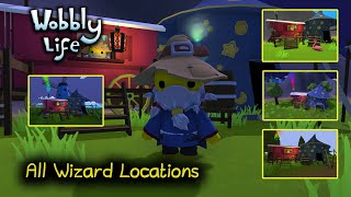 All Wizard Locations in Wobbly Life [upl. by Ytak]