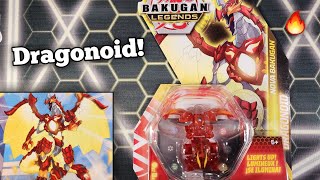 NEW Bakugan Pyrus Nova Dragonoid Opening Legends [upl. by Evita838]