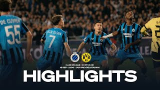 CLUB BRUGGE  BORUSSIA DORTMUND  HIGHLIGHTS  20242025 [upl. by Eihtur]