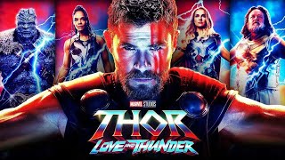 Thor Love and Thunder 2022 Movie  Chris Hemsworth Christian Bale  Review and Facts [upl. by Oilasor]