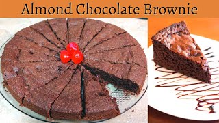 Almond Chocolate Brownie Recipe  Tamil [upl. by Leinahtam]