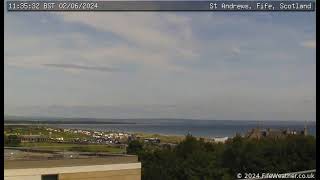 2 June 2024  St Andrews WeatherCam Timelapse [upl. by Onaimad65]