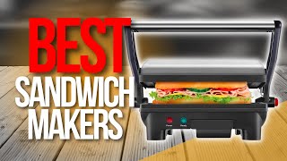 ✅ Top 5 Best Sandwich Makers  Panini Presses review [upl. by Eentruoc253]