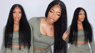 Best Pre Plucked Curly 5x5 Closure Wig Install  Step By Step  Beginner Friendly  Asteria Hair [upl. by Nedry371]