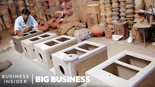 How This ElectricityFree Fridge Saved An Indian Ceramics Factory  Big Business [upl. by Holcomb]