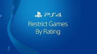 Restrict a Child Account’s Access to PS4 Games By Rating [upl. by Enitsirhk]