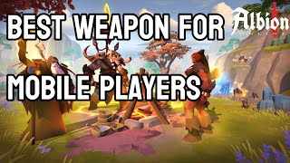 BEST AXE BUILD GOOD FOR MOBILE PLAYERS albiononline [upl. by Harberd]