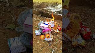 Wastage disposal correct method trendingshorts viralvideo garbage medical [upl. by Nodyarg]