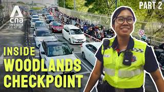 Worlds Busiest Land Crossing Inside Singapore Woodlands Checkpoint  Part 22 [upl. by Annodas]