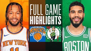 KNICKS at CELTICS  FULL GAME HIGHLIGHTS  November 13 2023 [upl. by Suiramed]