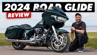 2024 HarleyDavidson Road Glide Review 10 Best Features [upl. by Nyasuh816]