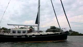 Noordkaper 46 GT Eva Maria proefvaart 20110706135523mp4 [upl. by Ingrim]