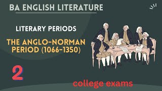 anglo norman periodba semester englishliterature literaryperiodshistoryofenglish [upl. by Nnyroc]