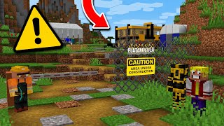 ENTRAMOS A NUEVA PLATANOVILLA POR PRIMERA VEZ EN MINECRAFT 😱 [upl. by Chute284]