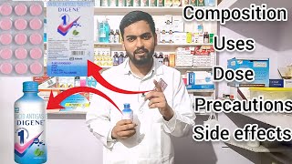 Digene syrup के फायदे ll Digene tablet uses ll Digene syrup uses in hindi ll Digene syrup ll [upl. by Hsetih]