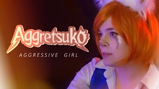 Aggretsuko  Aggressive Girl Vocal Cover [upl. by Anaiq]