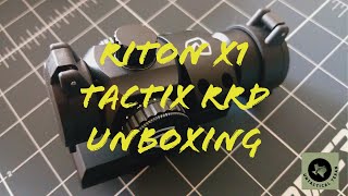 Riton X1 Tactix RRD Unboxing [upl. by Elspet]