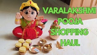 Varalakshmi Pooja Shopping Haul 2024 [upl. by Schonthal]