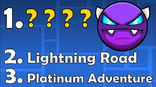 The NEW EASIEST DEMON in GEOMETRY DASH brand new level [upl. by Suilienroc725]