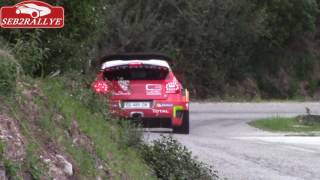 craig BREEN TESTS c3 WRC IN CORSICA [upl. by Dnaltiac204]