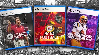 NEW MAJOR NEWS REVEALED FOR NCAA FOOTBALL 25 [upl. by Annaira319]