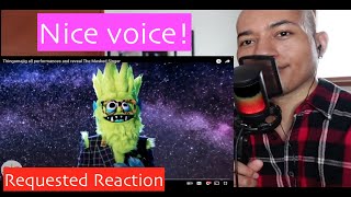 The Masked Singer  Thingamajig all performances and reveal  reaction  SEKSHI V [upl. by Mandelbaum323]