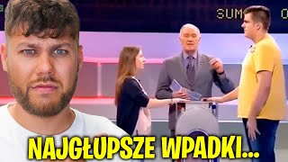 NAJGŁUPSZE WPADKI NA TELETURNIEJACH [upl. by Chen]