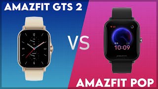 Amazfit GTS 2 vs Amazfit Pop Comparison [upl. by Otxis366]