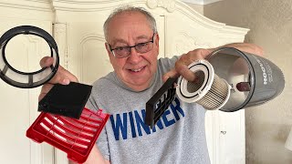 How to clean your HOOVER Vacuum Cleaner  Full service and filter clean [upl. by Halsy]