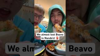 Beavo having Nando’s for Dinah 🚨 funny beavo foodjokes nandos chicken tiktok [upl. by Johansen288]