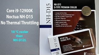 Noctua NHD15 is perfect for the Core i912900K [upl. by Ocsic]