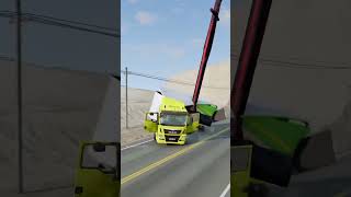 Dumper trucks vs giant hammer part608 shortvideo beamngdrive shorts truck india [upl. by Ramo]