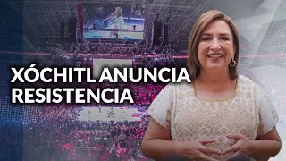 Xóchitl Gálvez anuncia resistencia pide reabrir 80 de casillas [upl. by Adriene483]