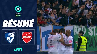 GRENOBLE FOOT 38  VALENCIENNES FC 3  3  Résumé  GF38  VAFC  20232024 [upl. by Odille]