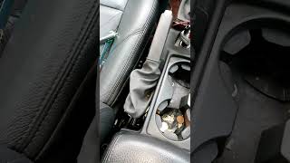 how to adjust handbrake cable volvo s40 [upl. by Laith868]