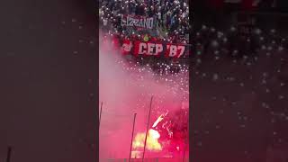 TarantoVicenza Play Off Lega Pro 14 Maggio 2024 Ultras Taranto da Brividi [upl. by Rdnaskela]