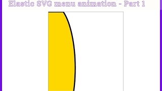 svg menu animation episode 1 frontend [upl. by Esnahc]