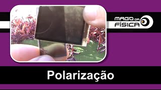 Mago da Física  Polarização Como obter um Polarizador [upl. by Waylen]