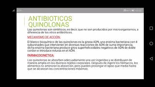 Antibioticos Quinolonas [upl. by Imac213]