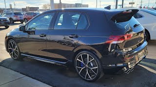 2022 MK8 VW Golf R 20T in Deep Black Pearl Effect 🔥🔥🔥🔥🔥🔥🔥🔥🔥 [upl. by Banebrudge]