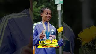 Maratona de Berlim  Tigist Ketema  2h16min42s [upl. by Shelba]