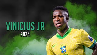 Vinicius Junior 2024  king of Dribbling Skills amp Goals  HD [upl. by Esela]